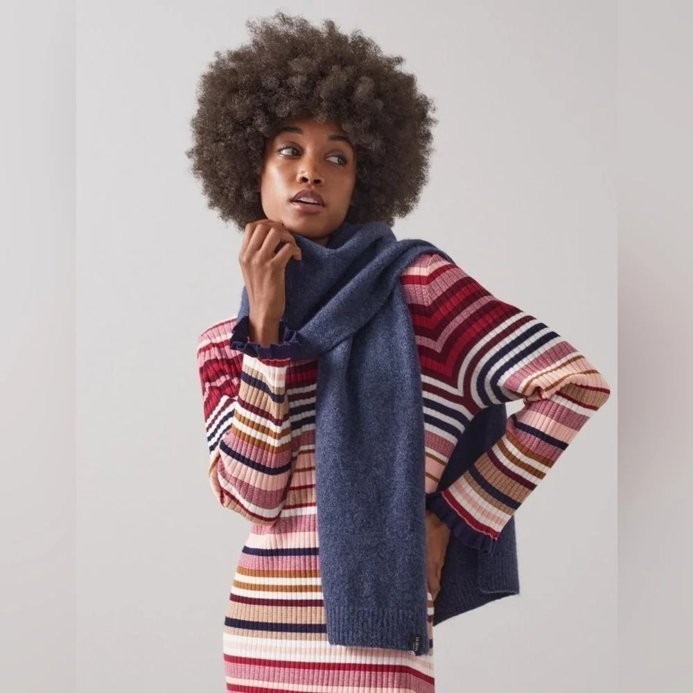 LK BENNETT Lisa scarf in oatmeall